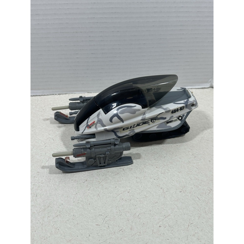 2008 Original GI Joe Rockslide A.T.A.V. Snowmobile Rise of Cobra Vehicle